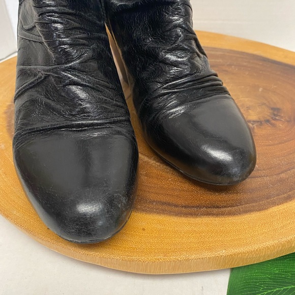 Miz Mooz TWEEZER Heeled Leather Ankle Booties - Picture 4 of 12